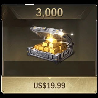 ゴールド 3000