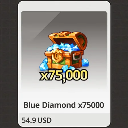 ブルーダイヤ 75000