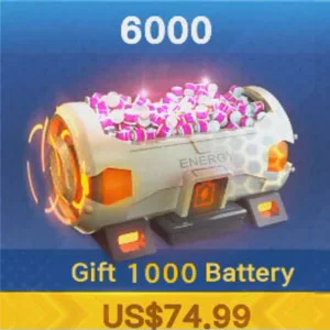 バッテリー 6000